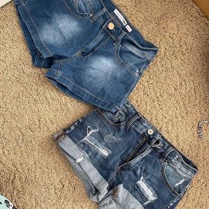 Both pairs of shorts for $12